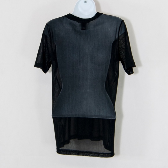 Forever 21 Just Chill Mesh Shirt Sequins S 2600X - Picture 4 of 5